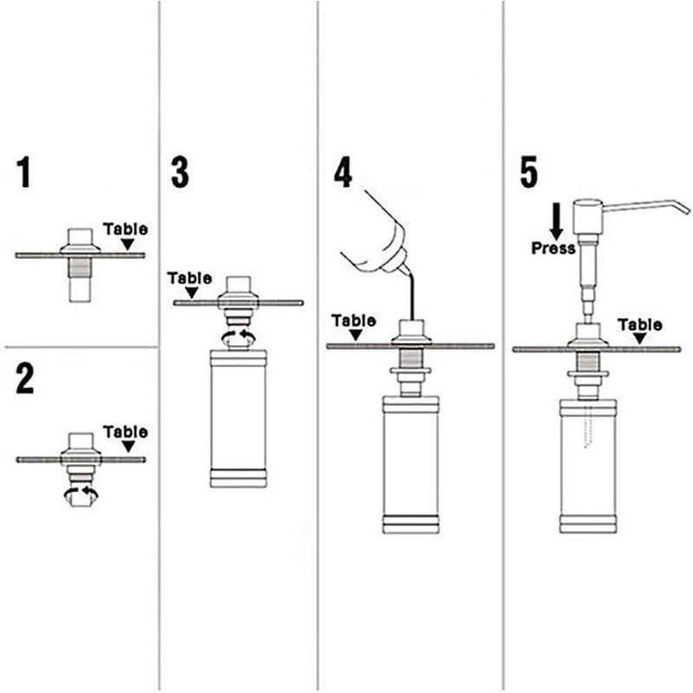 Opus Appliances | Sink-mounted Soap Dispenser