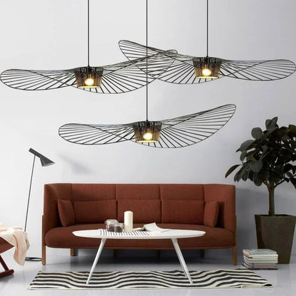 Opus Appliances | Matte Black Hat Pendant Light For Ceiling
