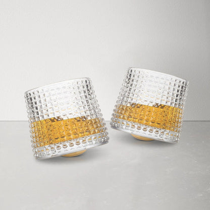 Opus Appliances | Rotatable Whiskey Tumbler Set