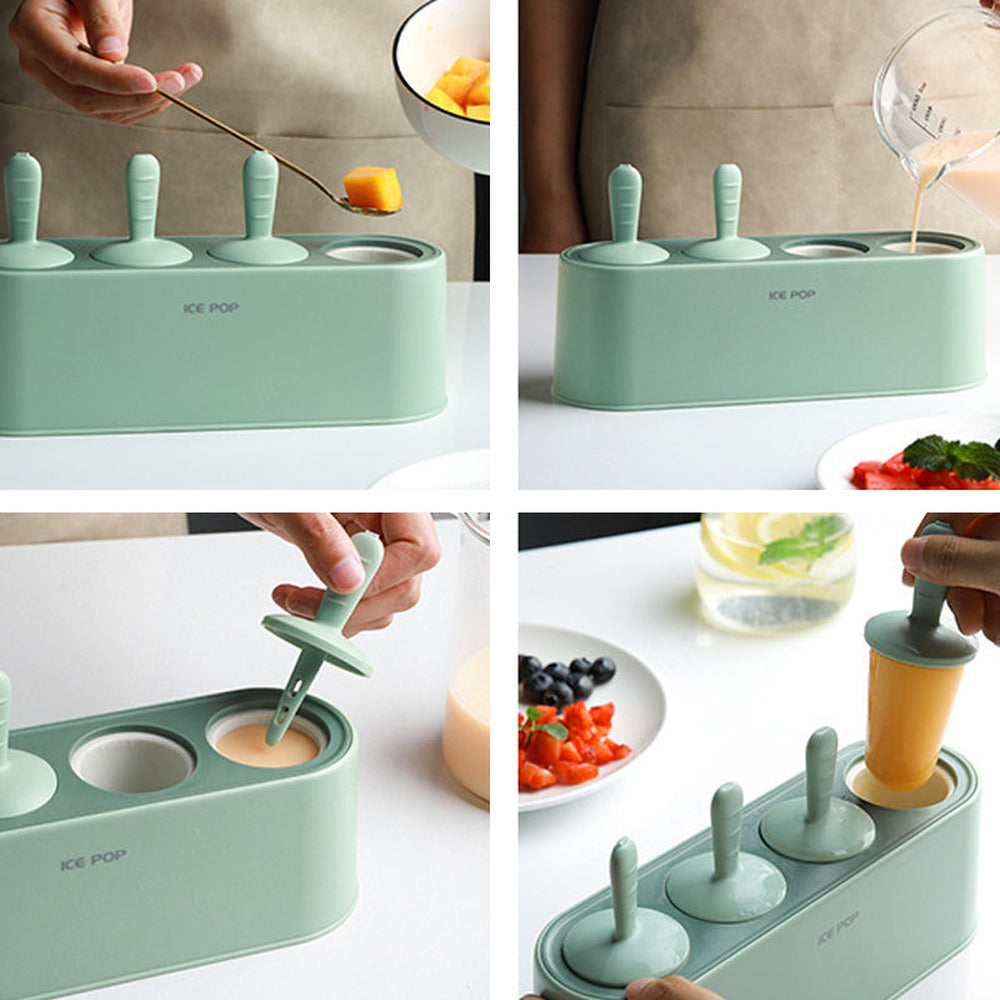 Opus Appliances | Silicone Ice on a Stick Ice Cream Mold Set
