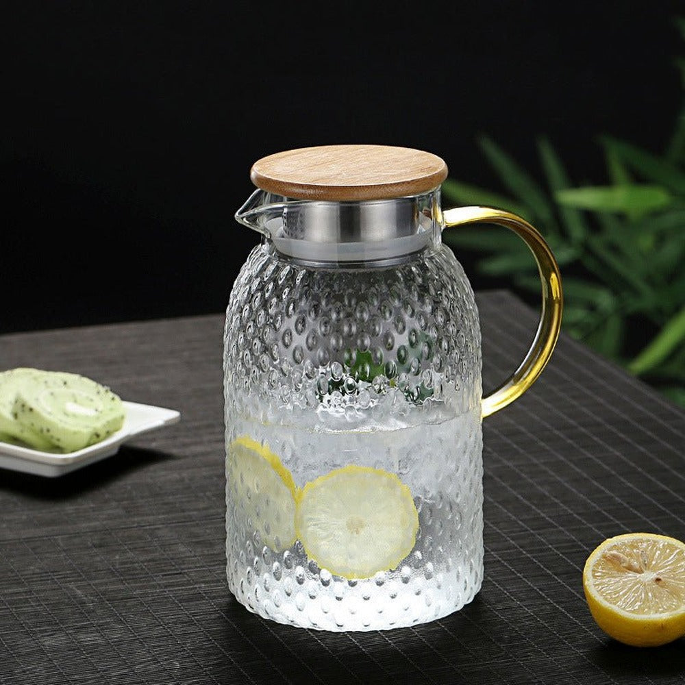 Opus Appliances | Heat-Resistant Ribbed Glass Jug