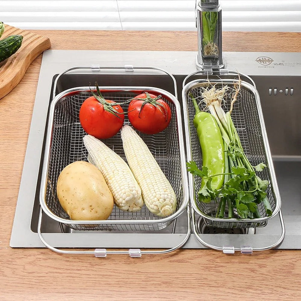 Opus Appliances | Expandable Sink Strainer Insert | Full Metal
