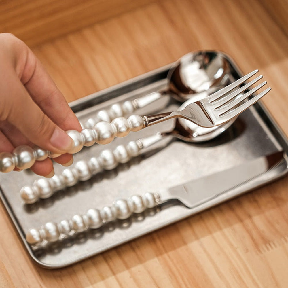 Opus Appliances | Pearl grip cutlery 4 piece set