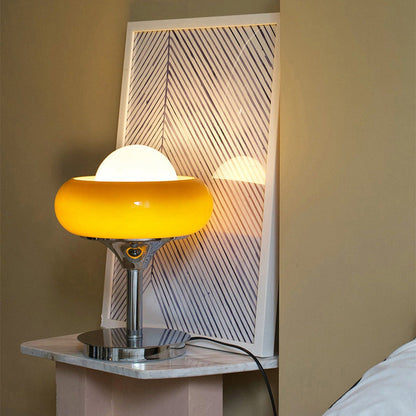 Opus Appliances | Vintage Glass Table Lamp in Bauhaus Style