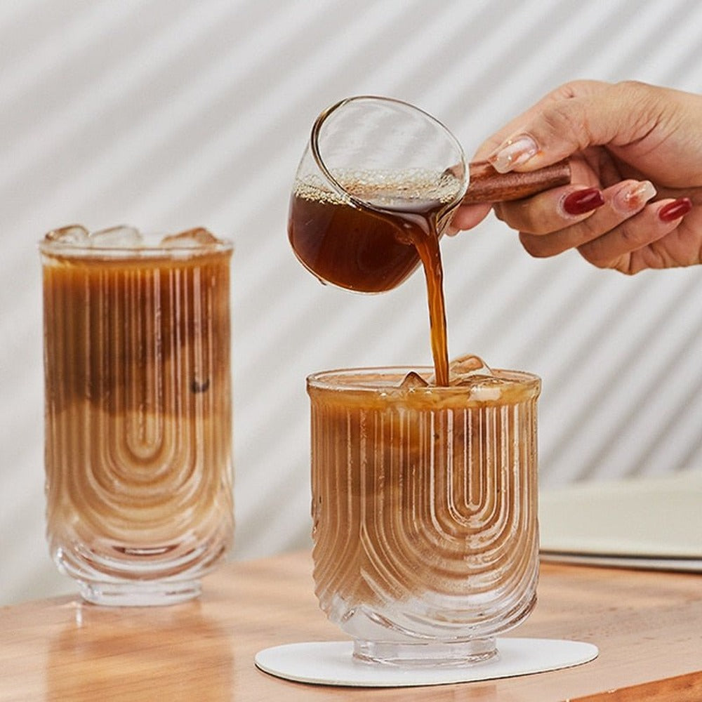 Opus Appliances | American Ice Latte Glass Coffee Mug