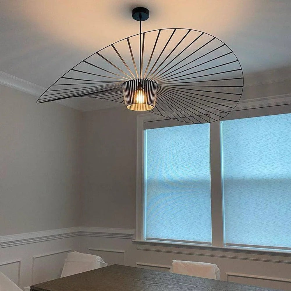 Opus Appliances | Matte Black Hat Pendant Light For Ceiling