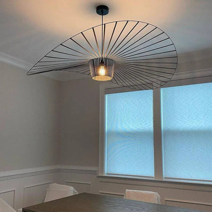 Opus Appliances | Matte Black Hat Pendant Light For Ceiling