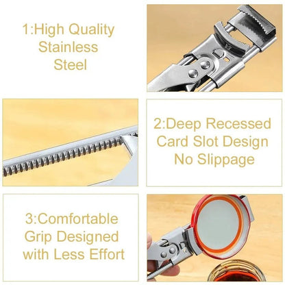 Opus Appliances | Adjustable Stainless Steel Bottle Opener