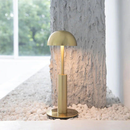 Opus Appliances | Golden Retro Table Lamp