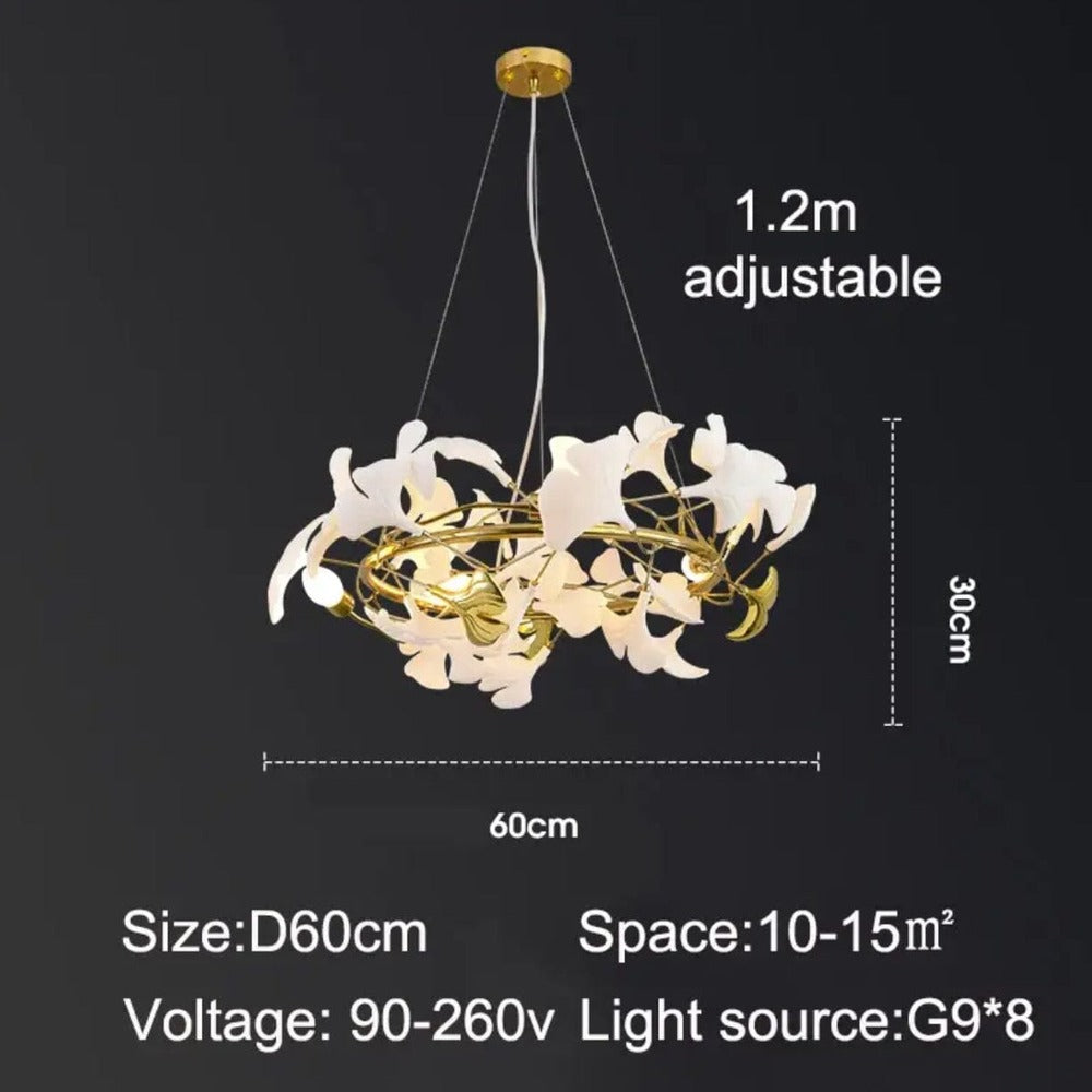 Opus Appliances | Ceramic Chandelier With Dimmable LEDs And Soft Glow