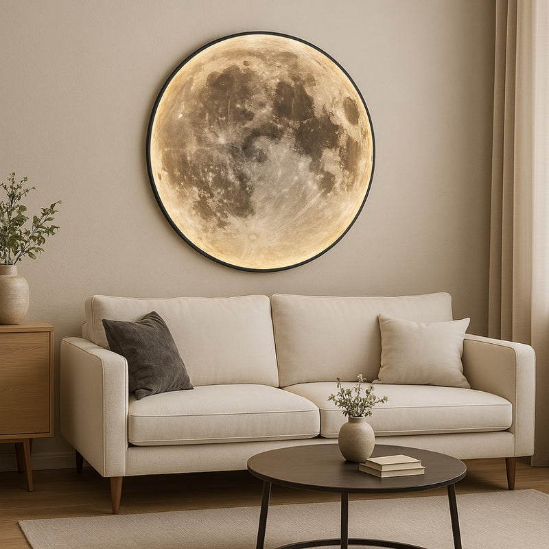 Dimmable LED Moon Ambient Lamp in Four Sizes