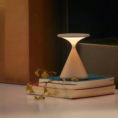 Opus Appliances | LuminaHour Wireless Hourglass Table Lamp for Modern Homes