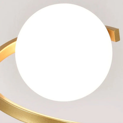 Opus Appliances | Spiral LED Table Lamp for Cozy Corners