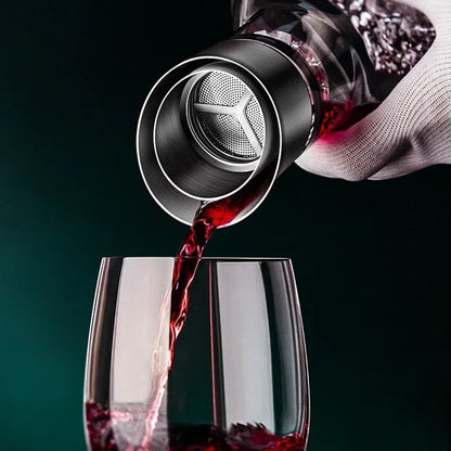 Opus Appliances | 1500ml Iceberg Decanter Creative Lead-Free Crystal Material Luxury High-Quality Home Red Wine Distributor Decanter Wine Jug