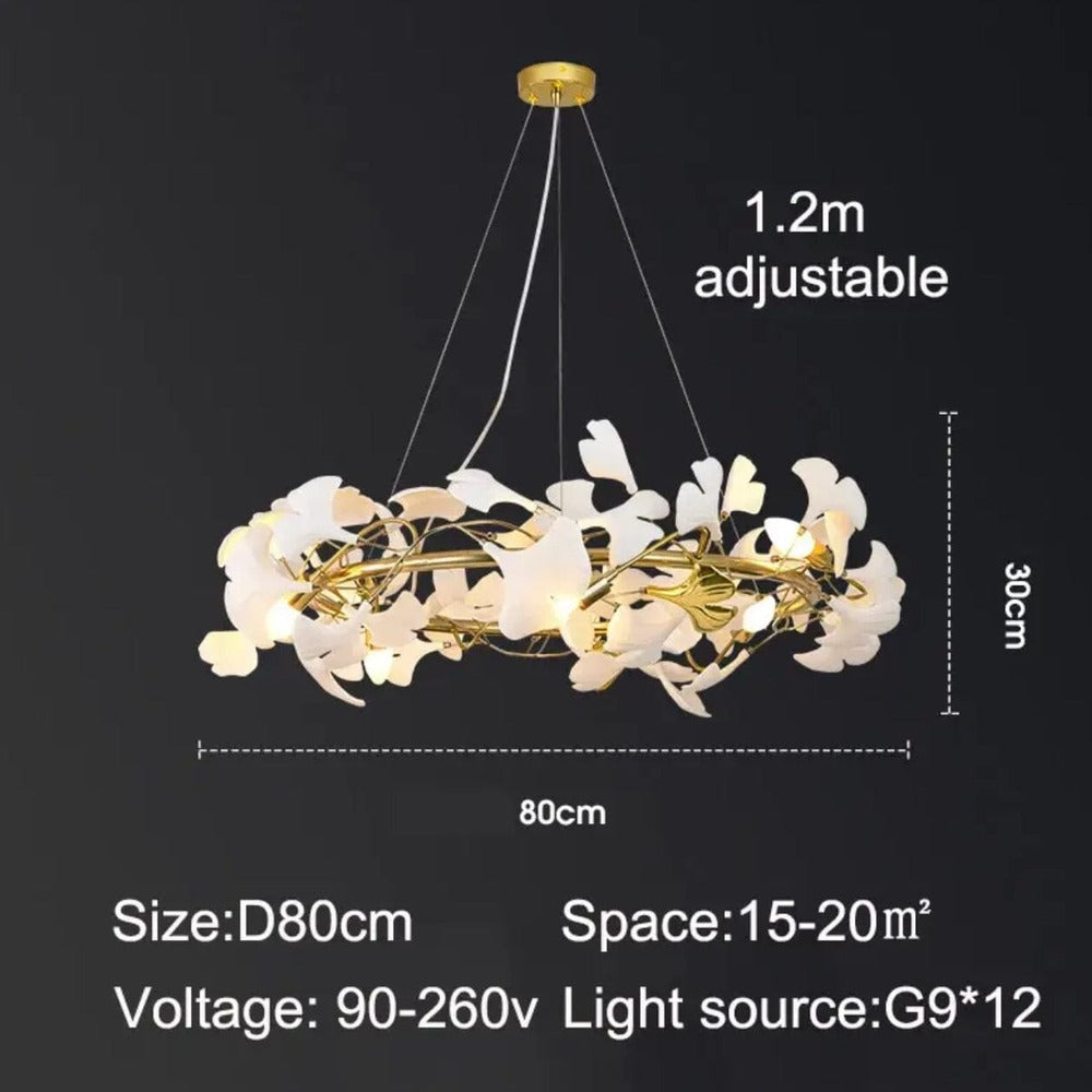 Opus Appliances | Ceramic Chandelier With Dimmable LEDs And Soft Glow