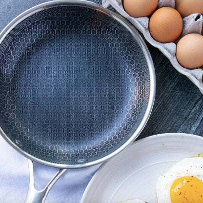Opus Appliances | Premium Stainless Steel Frying Pan with Non-Stick Pixel Technology