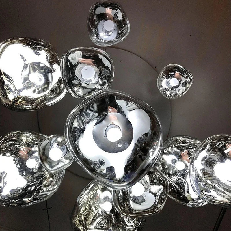 Glass Nordic Pendant Light in Four Sizes and Ten Colour Options