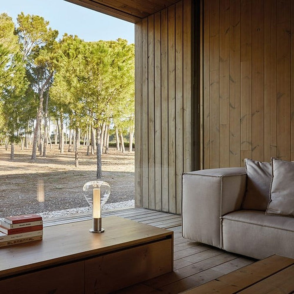 Opus Appliances | Viretta Lava Flow Calming Art Table Lamp for Ambient Glow