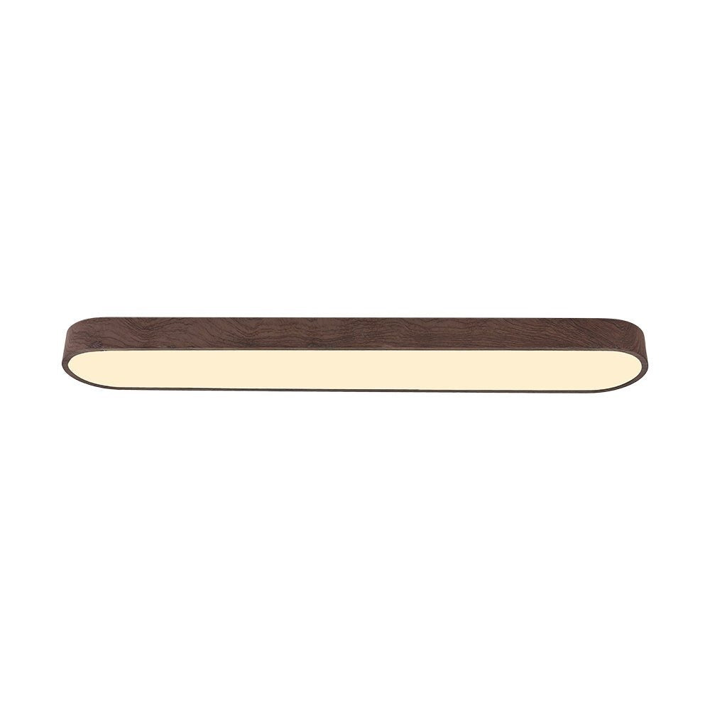 Opus Appliances | Nordic Glow LED Ceiling Flush Mount Oval with Wood Accent