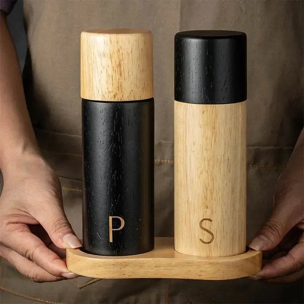 Opus Appliances | Wood Salt and Pepper Mill Set
