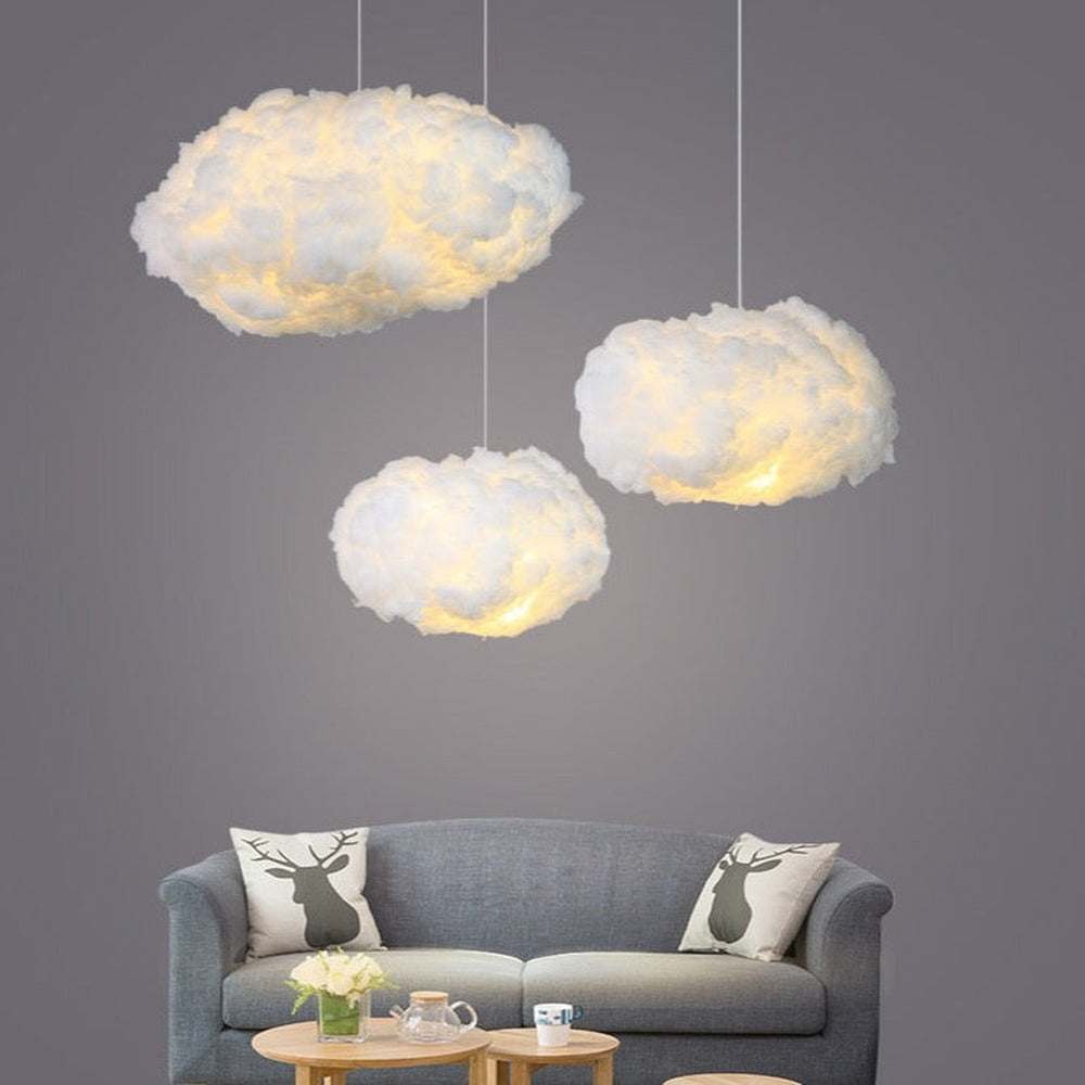 Opus Appliances | Cotton Diffused Pendant Fixture For Ceiling Light With Subtle Glow