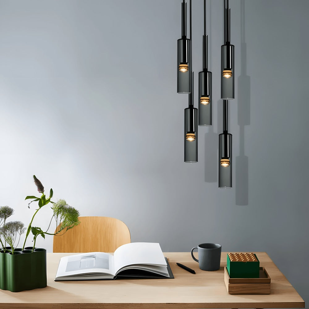 Opus Appliances | Pendant Light With Smoky Glass Shade For Home Decor