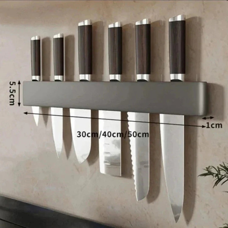 Stainless Steel Multi-function Knife Rack in Two Lengths