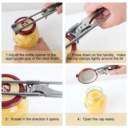 Opus Appliances | Adjustable Stainless Steel Bottle Opener