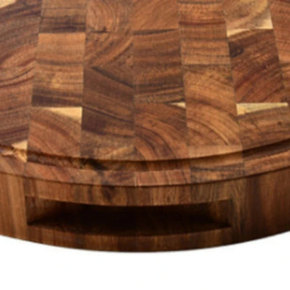 Opus Appliances | Thick Round Acacia Butcher Block