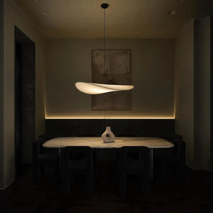 Opus Appliances | Hanging Chandelier In Japandi Soothing Light