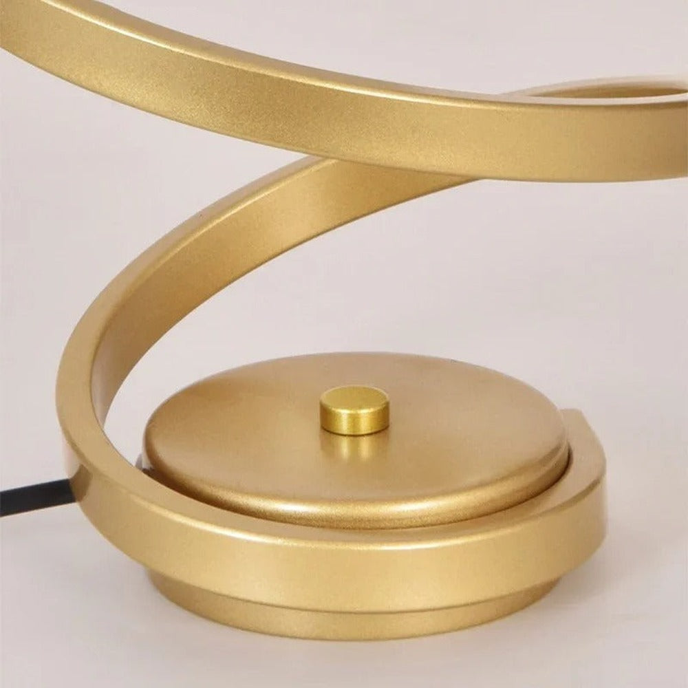 Opus Appliances | Spiral LED Table Lamp for Cozy Corners