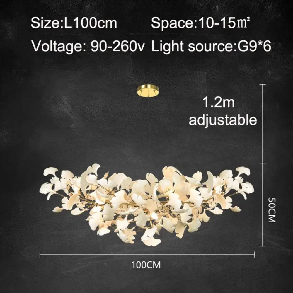 Opus Appliances | Ceramic Chandelier With Dimmable LEDs And Soft Glow