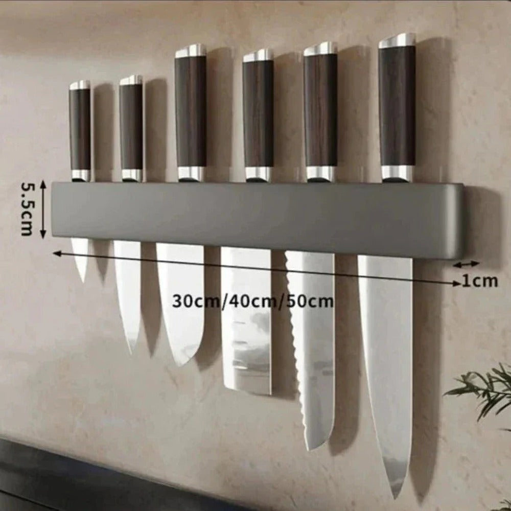 Opus Appliances | Knife holder - Knifey - Stainless steel - Multi-function shelf