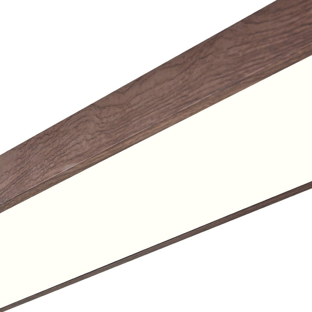 Opus Appliances | Nordic Glow LED Ceiling Flush Mount Oval with Wood Accent