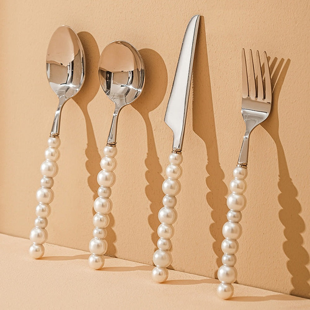 Opus Appliances | Pearl grip cutlery 4 piece set