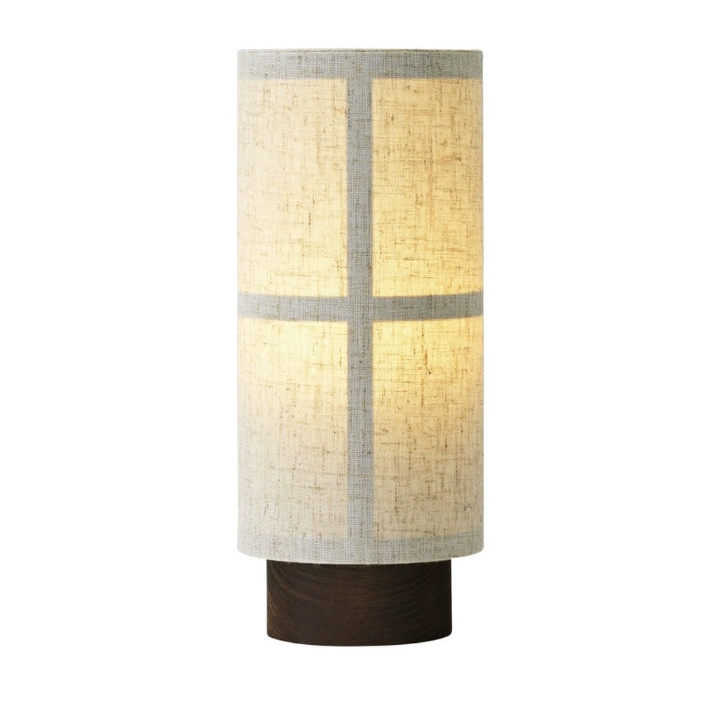 Opus Appliances | Japanese Style Silk Table Lamp with Wooden Base by Kiyora