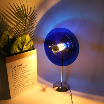 Opus Appliances | UFO Table Light Klein Blue