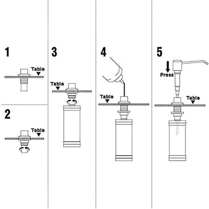 Opus Appliances | Sink-mounted Soap Dispenser
