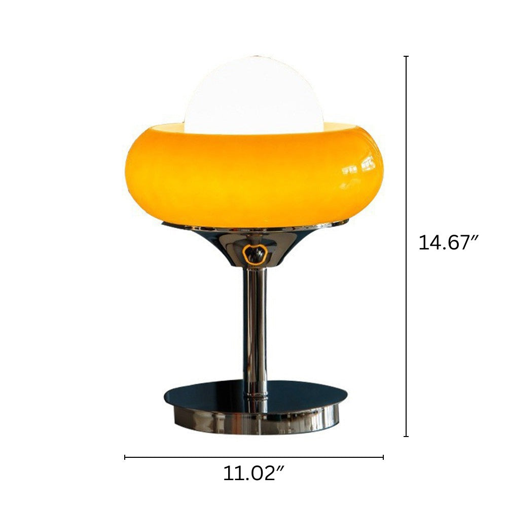 Opus Appliances | Vintage Glass Table Lamp in Bauhaus Style