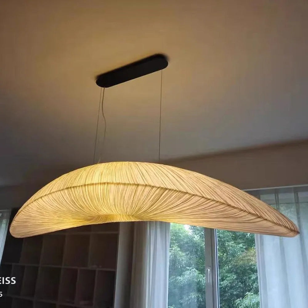 Opus Appliances | White Pendant Light With Fabric Chandelier