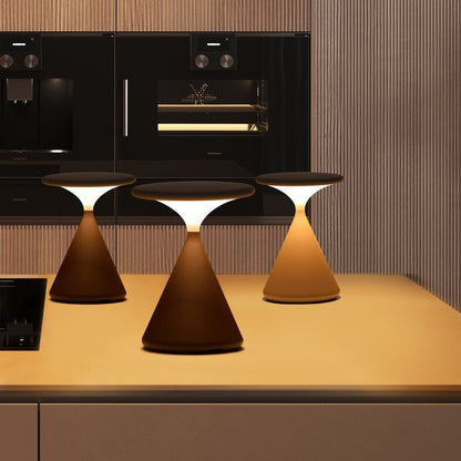 Opus Appliances | LuminaHour Wireless Hourglass Table Lamp for Modern Homes