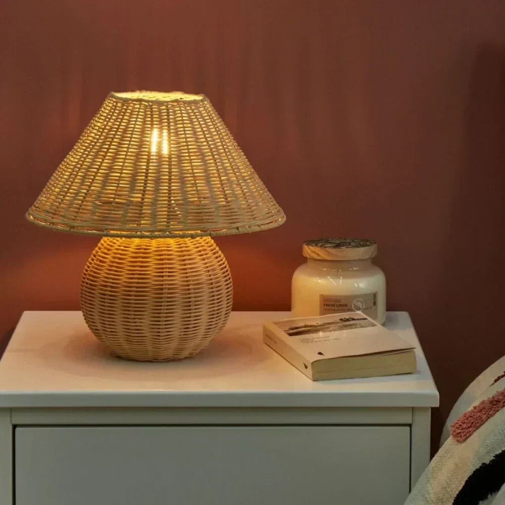 Opus Appliances | EcoBamboo Table Lamp – Sustainable & Minimalist Lighting for Modern Spaces
