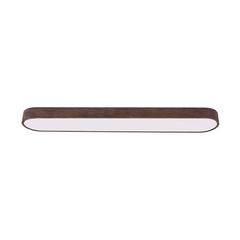Opus Appliances | Nordic Glow LED Ceiling Flush Mount Oval with Wood Accent