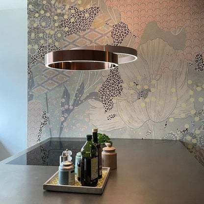Opus Appliances | Contemporary Circle LED Pendant Light – for Bedroom, Dining Room & Living Room