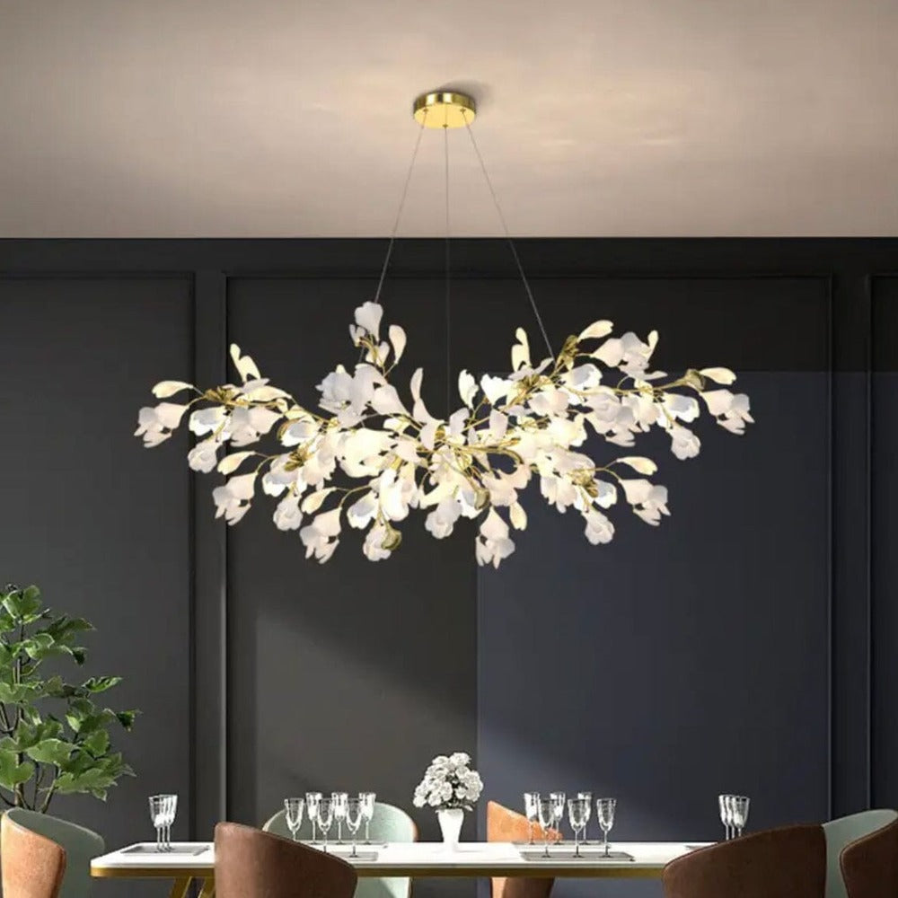 Opus Appliances | Ceramic Chandelier With Dimmable LEDs And Soft Glow
