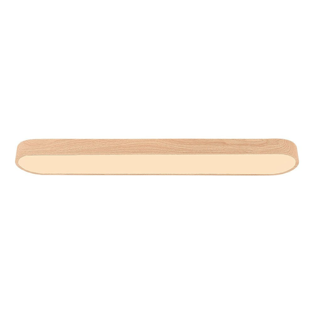 Opus Appliances | Nordic Glow LED Ceiling Flush Mount Oval with Wood Accent