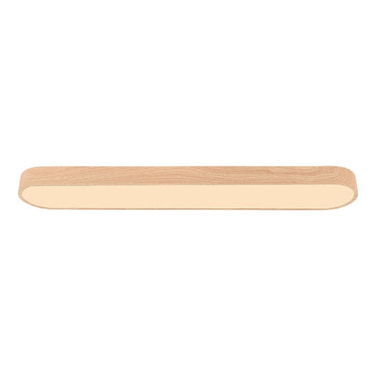 Opus Appliances | Nordic Glow LED Ceiling Flush Mount Oval with Wood Accent