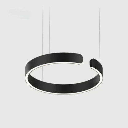 Opus Appliances | Contemporary Circle LED Pendant Light – for Bedroom, Dining Room & Living Room