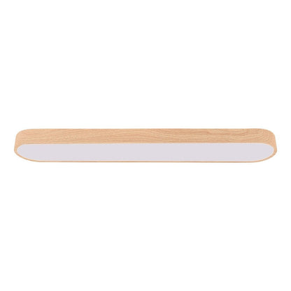 Opus Appliances | Nordic Glow LED Ceiling Flush Mount Oval with Wood Accent
