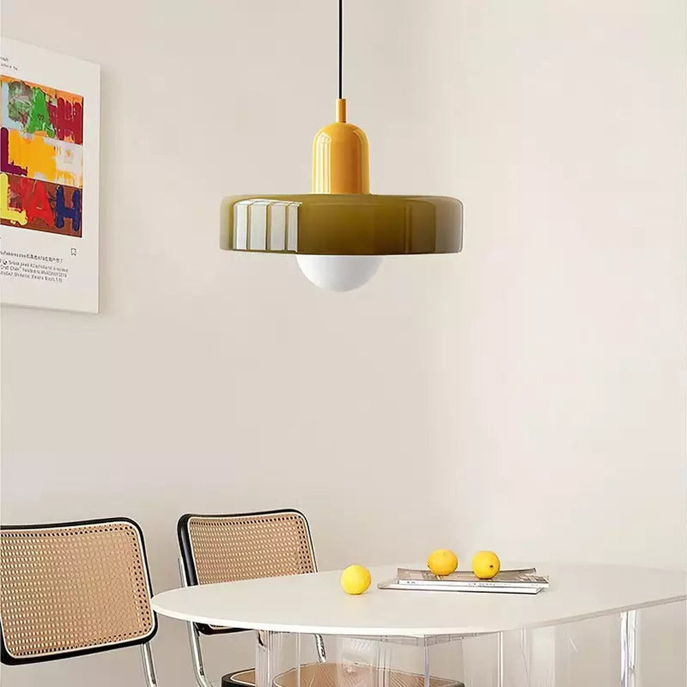 Opus Appliances | Aurelo Colored Glass Pendant Light For Dining Rooms
